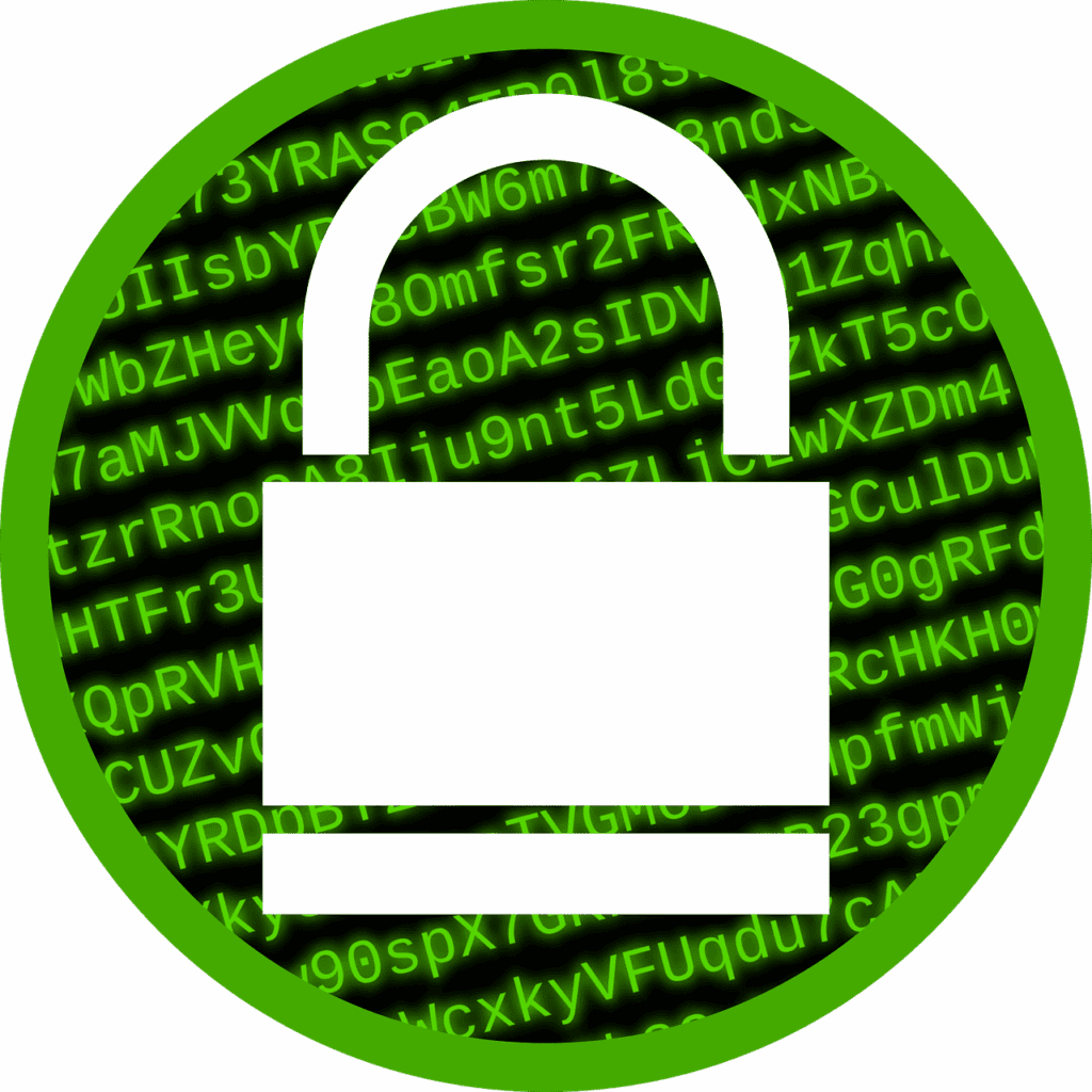 Free computer encrypt encryption vector