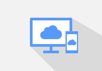 Free cloud computing connection cloud vector
