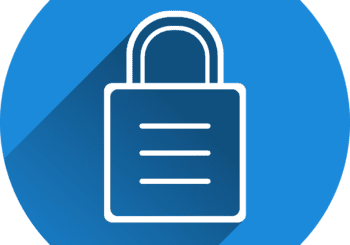 Free castle security locked vector